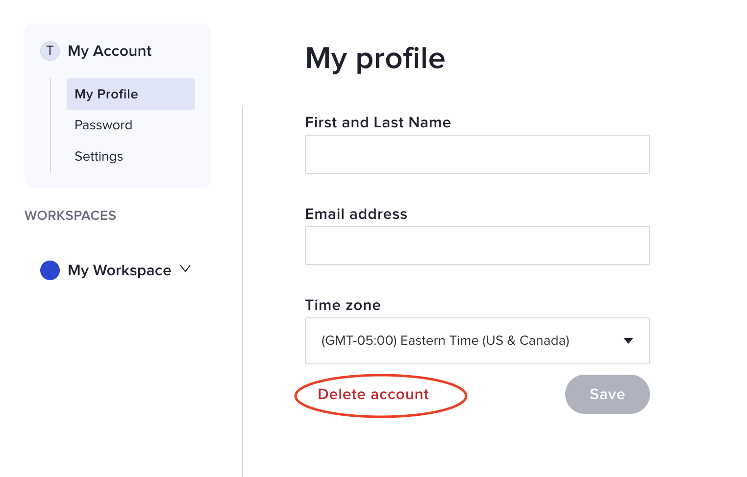 Delete My Account Animoto Help